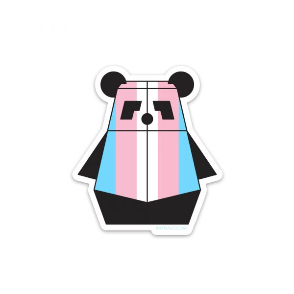 Trans Pandabot Sticker by Rayna Lo