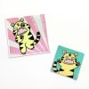 Cabbage the Tiger sticker set by Rayna Lo