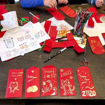 Make Your Own Lunar New Year Red Envelopes Workshop by Rayna Lo Make Your Own Lunar New Year Red Envelopes Workshop by Rayna Lo
