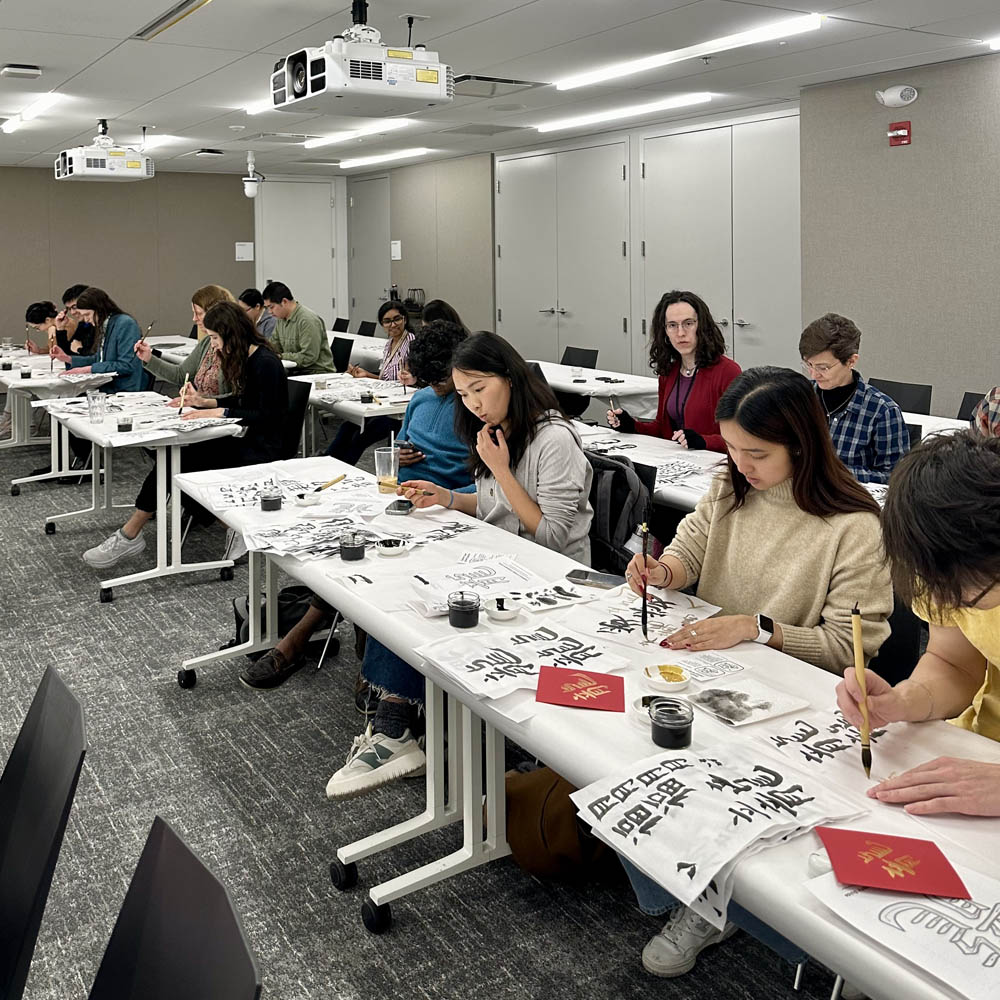 Rayna Lo Chinese Calligraphy Workshop at Google