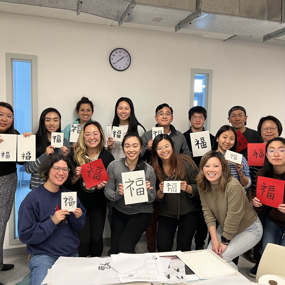 Rayna Lo Chinese Calligraphy Workshop at Pao Arts Center